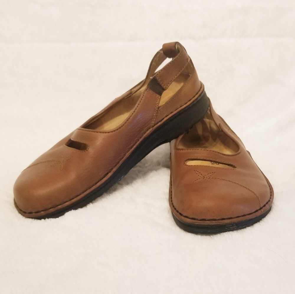 Birkenstock/Footprints Brown Leather Sanda…